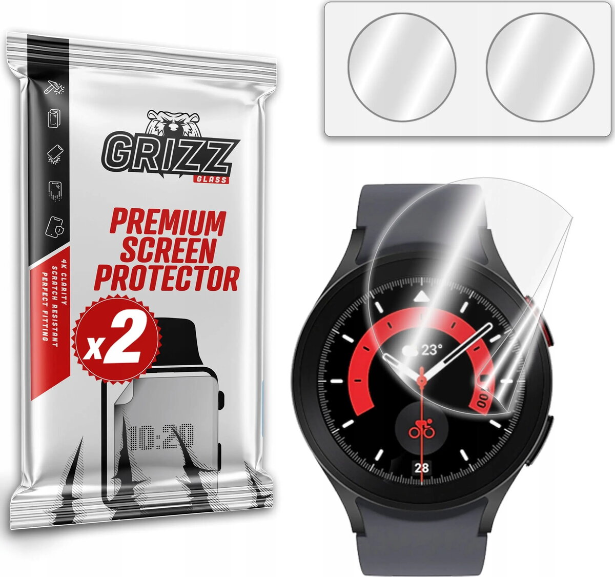 Aizsargplēve GrizzGlass Grizz CeramicFilm priekš Samsung