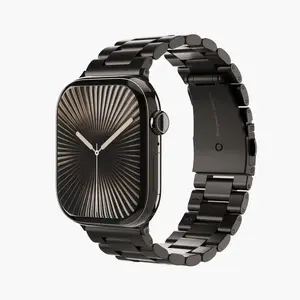 Ремешок vonmählen Link Bracelet 2 для смарт-часов, серый нержавеющая сталь, 40–42 мм