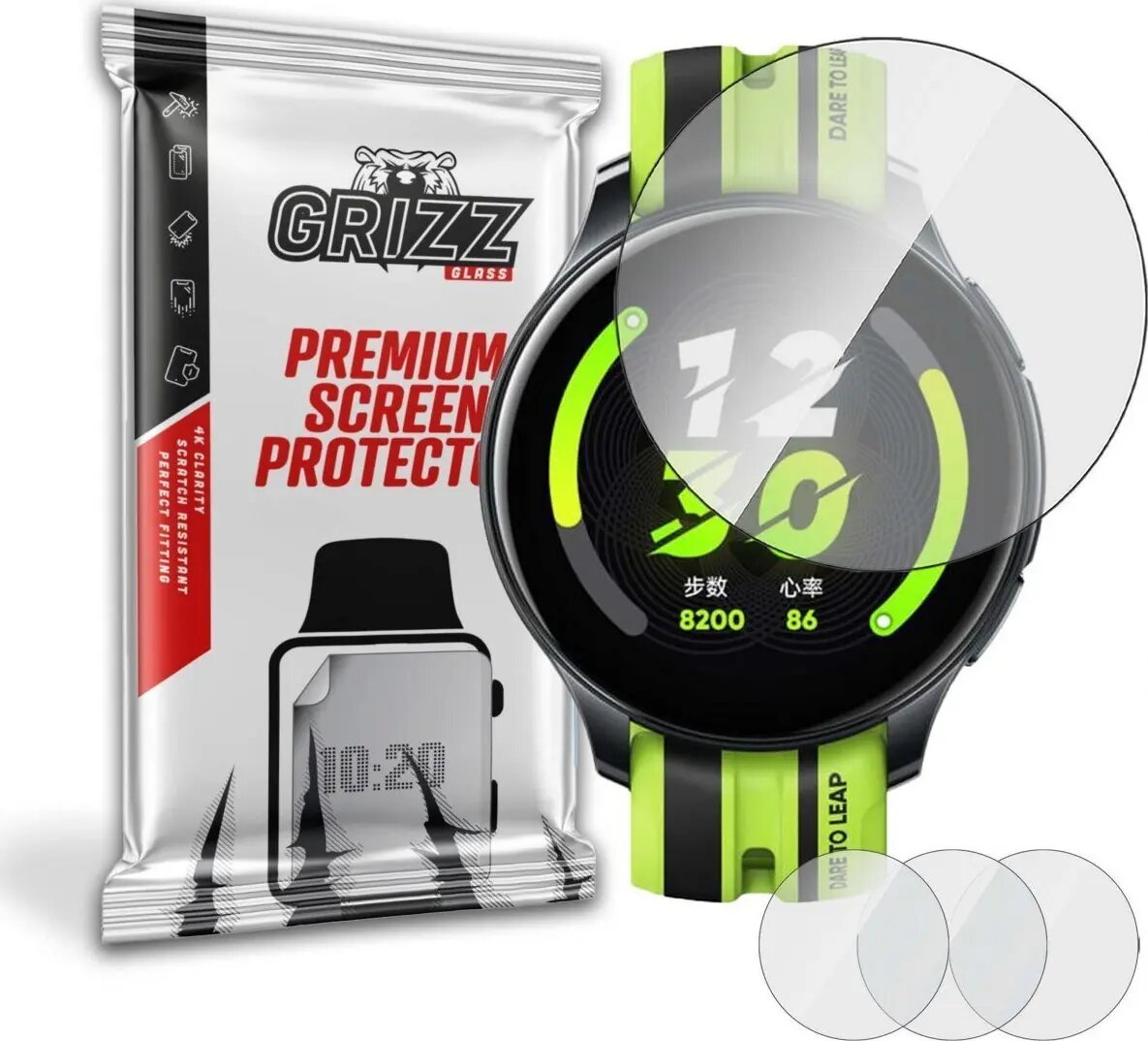 Hidrogelu ekrāna plēve GrizzGlass priekš Realme