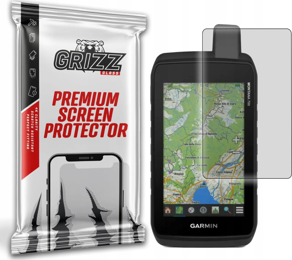 Matēta aizsargplēve GrizzGlass PaperScreen priekš Garmin