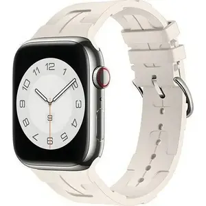 Watch band Beline for Apple Watch Silicone Ultra compatible 42/44/45/49 mm beige/starlight