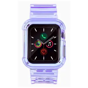 Watch strap Hurtel compatible with Apple Watch 44 mm (SE2/6/SE/5/4), length 247 mm