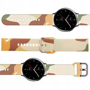 Hurtel silicone watch strap for Samsung Galaxy Watch 45/46/47 mm — pattern 16