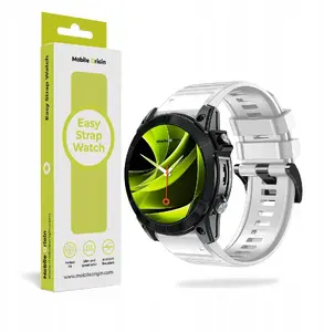 Silicone Watch Strap MOBILE ORIGIN Easy Strap 20 mm White