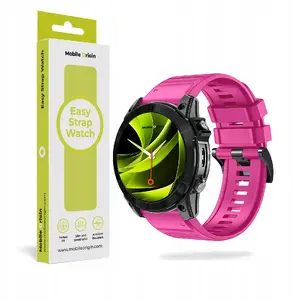 Silicone Watch Strap 20mm by MOBILE ORIGIN — Easy Strap Pink