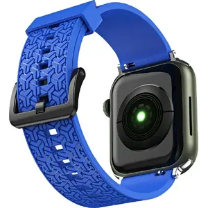 Ремешок Hurtel для Watch 7/6/5/4/3/2/SE (45/44/42 мм) — синий, браслет