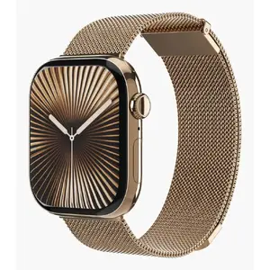 vonmählen Milanese Loop 2 siksniņa — nerūsējošā tērauda milānas cilpa, savietojama ar Apple Watch