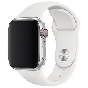 Силиконовый ремешок Solo Loop для Apple Watch 39/40/41/42 мм — Apple оригинал, размер 2, белый