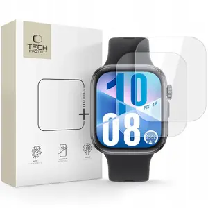 Гидрогелевая защитная пленка Tech-Protect Hydro Flex+ 2 шт для Huawei Watch Fit 3/4, прозрачная