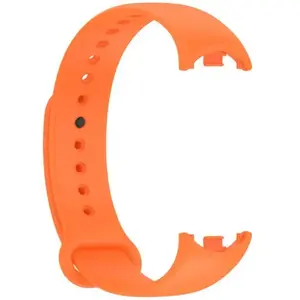 Силиконовый ремешок для Mi Band 8 / M8 от Hello Case — оранжевый