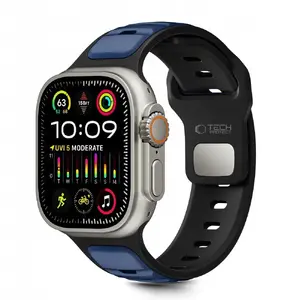 Watch band Tech-Protect IconBand Line for Apple Watch 44/45/46/49mm — Black/Navy