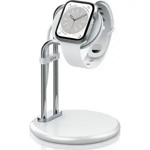 Lādētāja statīvs Beline SODI SAW-300 priekš Apple Watch, sudraba
