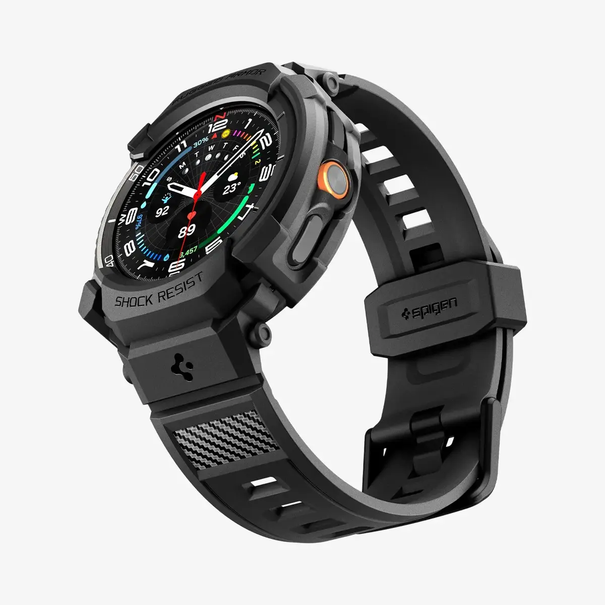 Spigen Rugged Armor Pro Watch 8 Classic 46 мм чехол+ремешок Photo 5