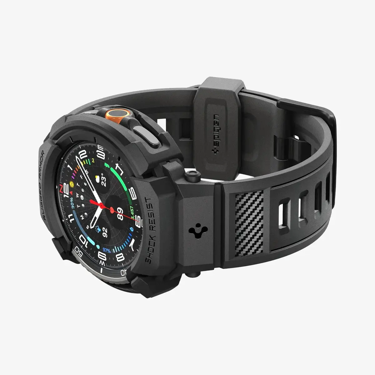 Spigen Rugged Armor Pro Watch 8 Classic 46 мм чехол+ремешок Photo 6