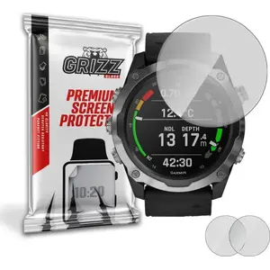 Tempered Matte Screen Protector GrizzGlass for Garmin Descent Mk2 – anti-glare, scratch-resistant