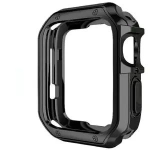 Protective soft-strong watch case for Apple Watch 49 mm (Ultra 1/2) by Hurtel, black