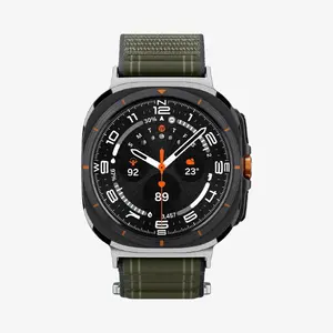 Ремешок для Galaxy Watch Ultra от Spigen — WBF0, зелёный, запястье 160–215 мм