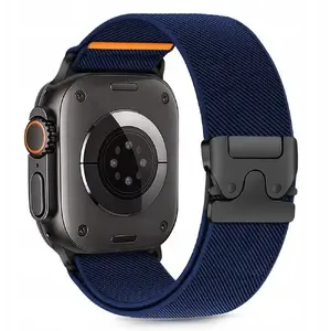 Ремешок Tech-Protect нейлоновый с застежкой для Apple Watch 44/45/46/49 мм (Series 6–10, SE, Ultra 1/2) Navy