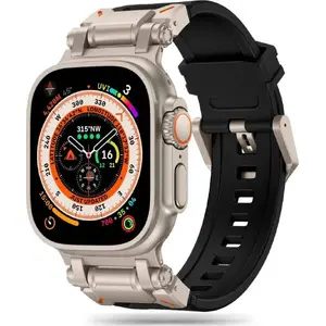 Ремешок Tech-Protect Delta Pro для Apple Watch 42/44/45/49 мм — черный/титан