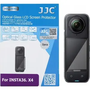 Tempered Glass Screen Protector for Insta360 X4 by JJC — 2x 9H LCD Protective Glass