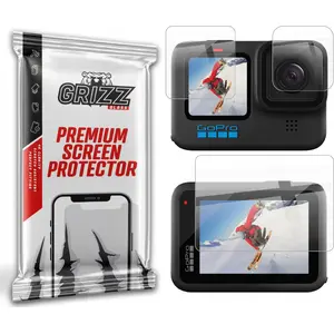 Hybrid protective lens GrizzGlass HybridGlass for GoPro Hero 10 – tempered hybrid glass lens protector