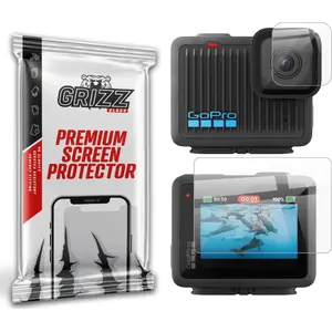 GrizzGlass HybridGlass protective hybrid screen for GoPro Hero 4K – tempered hybrid glass protector