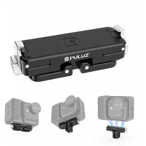 Puluz magnetic quick-release mount for Insta360 GO Ultra – magnetic adapter for action camera attachment