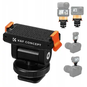 Mount for DJI Osmo Action 6 / Nano with 1/4" Thread and Magnetic Quick-Release, K&F SB11348