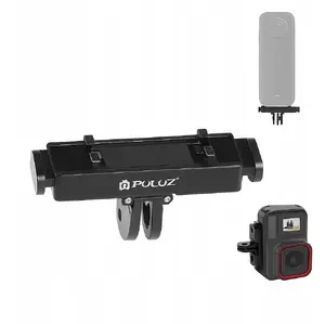 Puluz quick-release 1/4" mount for GoPro style cameras — compatible with Insta360 X5 X4 Air Ace Pro 2