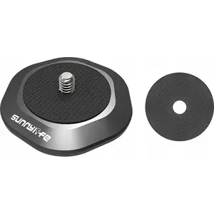 Magnetic Mount Plate for Camera/Gimbal/Phone Sunnylife SB8286, 1/4" Thread