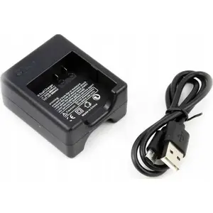Xrec double USB charger for camera batteries — compatible with Xiaomi Yi 2 batteries