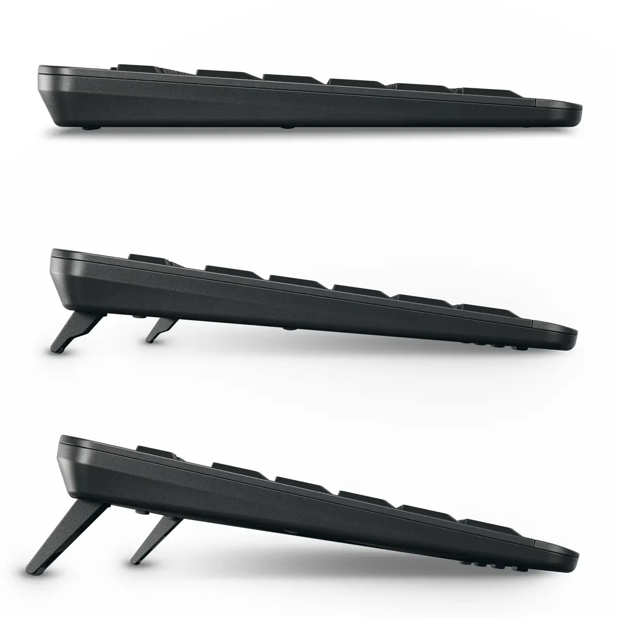 Cherry Stream ultimate keyboard — AZERTY, USB+RF+Bluetooth Photo 4
