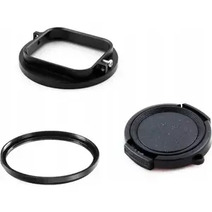 Xrec Adapter 58mm with UV Filter and Lens Cap — accessory set for GoPro Hero5 / Hero4 Session