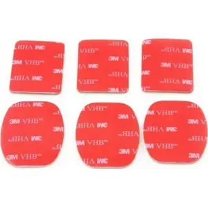 Mounting Adhesive Pads for GoPro Cameras Xrec SB2718 — 6 pcs, compatible with GoPro Hero 5/6/7