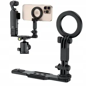 Mounting Plate and Rail Bracket for DJI Osmo Pocket 3 with MagSafe Phone Holder 1/4" – JJC SB10946