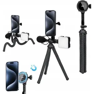 JJC flexible magnetic tripod mount for smartphone MagSafe and GoPro systems, model SB9339