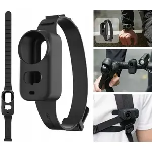 Sunnylife accessory set for DJI Osmo (Nano) — case, wrist strap, bike mount, hand grip, collar adapter