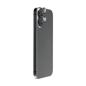 Lens cover d bramante eco-lens Pro — Transparent glass and plastic, for iPhone 17/16/16 Plus