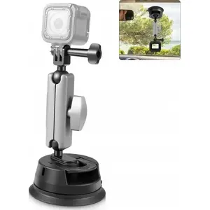 Puluz suction cup mount for camera, phone — 1/4" thread (model PU863)