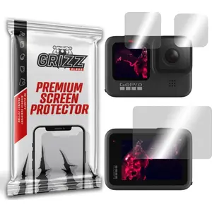 Tempered hybrid lens protector GrizzGlass for GoPro Hero 9 — model GRZ2721
