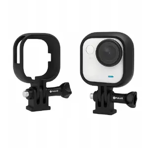 Puluz Frame Mount Cage 1/4" Tripod Mount for Insta360 Go Ultra — Open Frame Housing