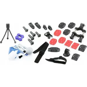 Xrec accessory kit Basic XL for GoPro Hero (models 1–5) and compatible cameras (SJCam, Xiaomi/Xiaoyi)
