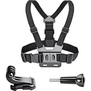 Chest Mount Harness for Action Camera and Phone Hurtel — chest strap for GoPro and smartphone