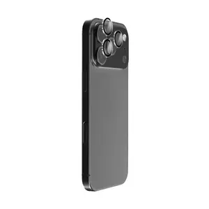 Lens cover d bramante eco-lens Pro for iPhone 17 Pro / 17 Pro Max / 16 Pro / 16 Pro Max — transparent glass/plastic