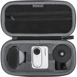 Protective case for Insta360 Go 3 accessories by Sunnylife SB7830 — hard travel case for camera and small accessories