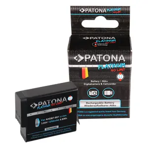 Camera battery PATONA 1332 for GoPro, Li-Ion 1250 mAh, black, 1 pc