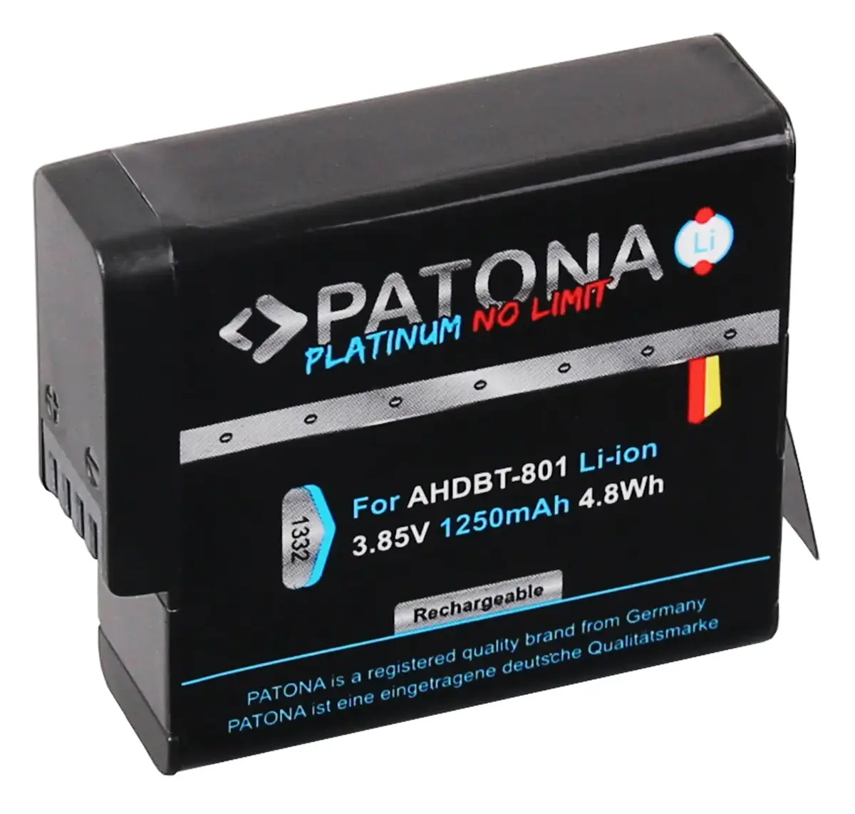 Camera battery PATONA 1332 for GoPro Photo 2