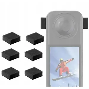 Windshield Foam Wind Muff Puluz for Insta360 X5/X4/X3 — 6 pcs