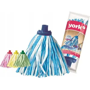 York mop head replacement, viscose string mop refill (YORK - COLOR)