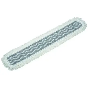 No name Moppe 120 cm microfiber velcro floor mop head, 1 pc